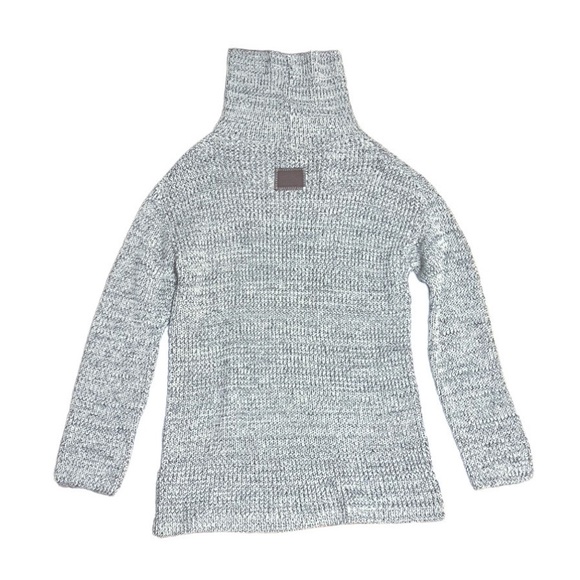 Love Your Melon Speckled High Cowl Neck Knit Sweater - Picture 6 of 6